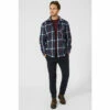 Mantaray Box Check Overshirt For Male