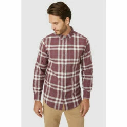 Mantaray Herringbone Check Shirt For Male -Cheap Mantaray Store unnamed file 3102