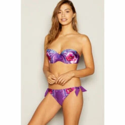 Mantaray Floral Print Tie Side Bikini Bottom For Female -Cheap Mantaray Store unnamed file 3131