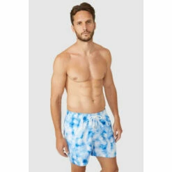 Mantaray Family Swim Tie-dye Short For Male