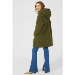 Mantaray Borg Coat With Padded Quilted Lining For Female -Cheap Mantaray Store unnamed file 3246