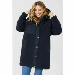 Mantaray Borg Coat With Padded Quilted Lining For Female -Cheap Mantaray Store unnamed file 3250