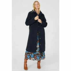 Mantaray Collared Borg Longline Teddy Coat For Female -Cheap Mantaray Store unnamed file 3299