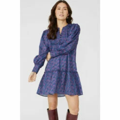 Mantaray Ditsy Print Frill Detail Tunic Dress For Female -Cheap Mantaray Store unnamed file 3324