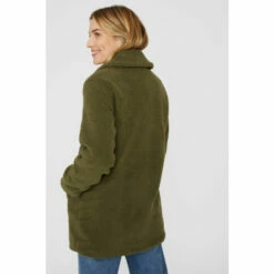 Mantaray Collared Borg Teddy Coat For Female -Cheap Mantaray Store unnamed file 3328