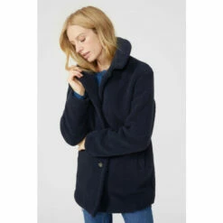 Mantaray Collared Borg Teddy Coat For Female -Cheap Mantaray Store unnamed file 3332