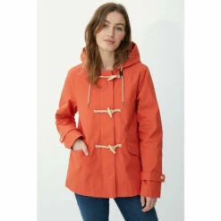 Mantaray Hooded Rain Coat With Toggles For Female