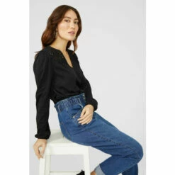 Mantaray Pointelle Stitch Crochet Top For Female -Cheap Mantaray Store unnamed file 3465