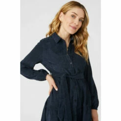 Mantaray Cord Tier Belted Midi Dress For Female -Cheap Mantaray Store unnamed file 3478