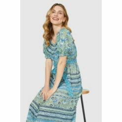 Mantaray Floral Paisley Mix & Match Print Dress For Female -Cheap Mantaray Store unnamed file 3500