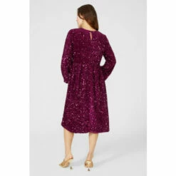 Mantaray Velvet Tiered Sequin Dress For Female -Cheap Mantaray Store unnamed file 363