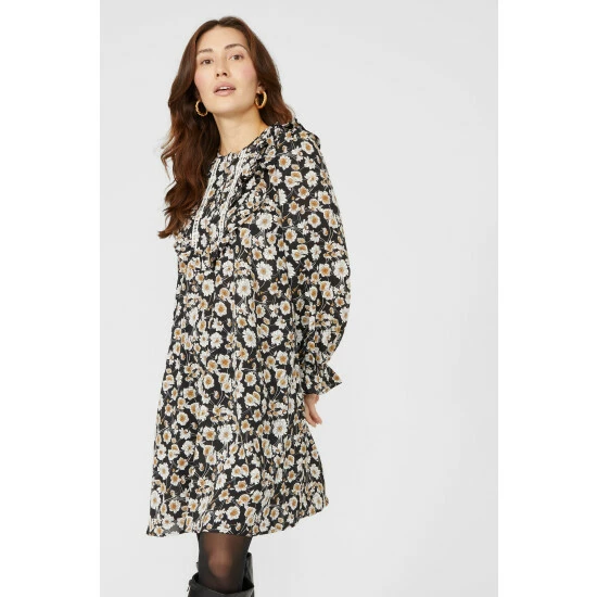 Mantaray Floral Printed Tunic Dress For Female 2 Mantaray Floral Printed Tunic Dress For Female - Image 2