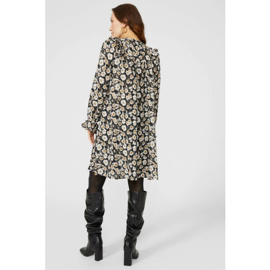 Mantaray Floral Printed Tunic Dress For Female 4 Mantaray Floral Printed Tunic Dress For Female - Image 4