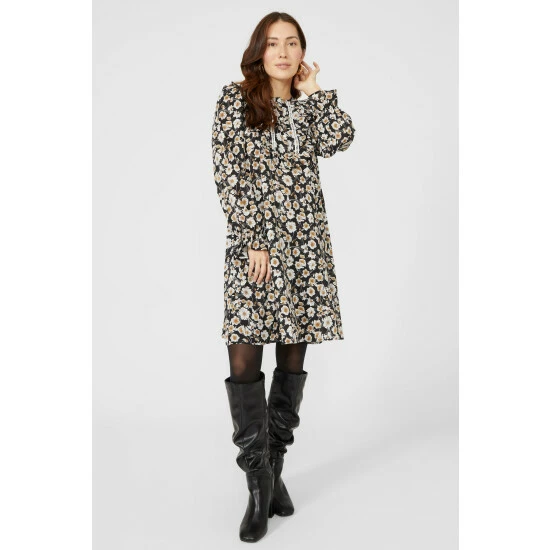 Mantaray Floral Printed Tunic Dress For Female 6 Mantaray Floral Printed Tunic Dress For Female - Image 6