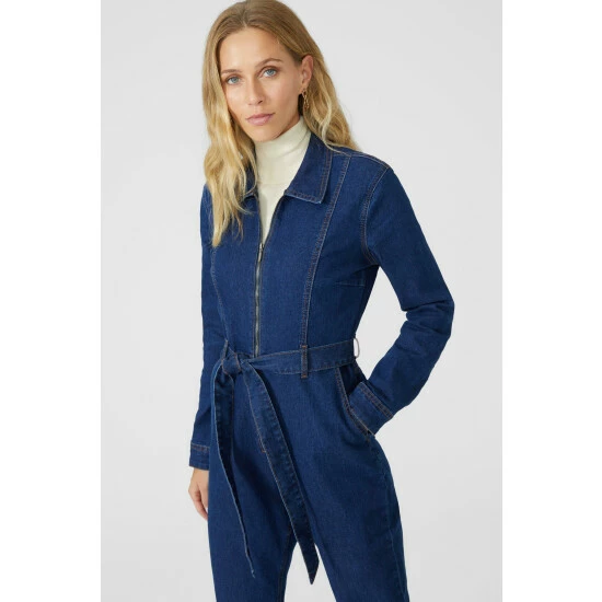 Mantaray Long Sleeve Zip Boiler Suit For Female 2 Mantaray Long Sleeve Zip Boiler Suit For Female - Image 2