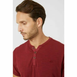 Mantaray Slub Y Neck T-shirt For Male -Cheap Mantaray Store unnamed file 3700