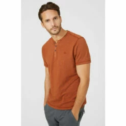 Mantaray Slub Y Neck T-shirt For Male -Cheap Mantaray Store unnamed file 3706