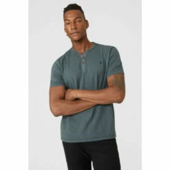 Mantaray Slub Y Neck T-shirt For Male -Cheap Mantaray Store unnamed file 3713