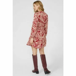 Mantaray Paisley Print Notch Neck Tunic Dress For Female -Cheap Mantaray Store unnamed file 3728
