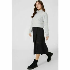 Mantaray Pointelle Stitch Nep Roll Neck Jumper For Female 11 Mantaray Pointelle Stitch Nep Roll Neck Jumper For Female -Cheap Mantaray Store unnamed file 3743