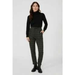 Mantaray Jersey Checked Tapered Trouser For Female -Cheap Mantaray Store unnamed file 3768