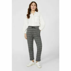 Mantaray Jersey Checked Tapered Trouser For Female -Cheap Mantaray Store unnamed file 3769