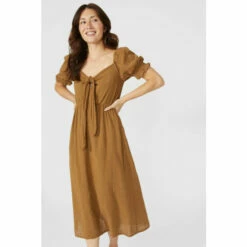 Mantaray Tie Front Dress For Female -Cheap Mantaray Store unnamed file 3776