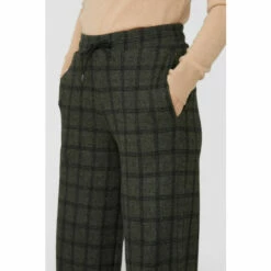 Mantaray Jersey Checked Wide Leg Trouser For Female -Cheap Mantaray Store unnamed file 3779
