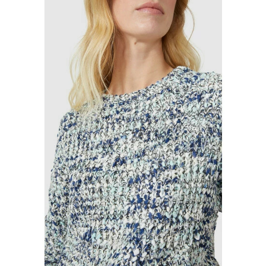 Mantaray Tape Yarn Scoop Neck Jumper For Female 3 Mantaray Tape Yarn Scoop Neck Jumper For Female - Image 3