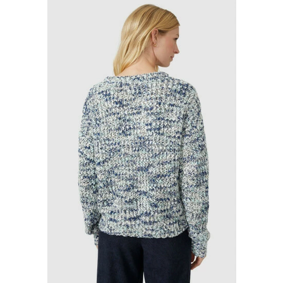 Mantaray Tape Yarn Scoop Neck Jumper For Female 4 Mantaray Tape Yarn Scoop Neck Jumper For Female - Image 4