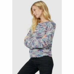 Mantaray Tape Yarn Scoop Neck Jumper For Female 14 Mantaray Tape Yarn Scoop Neck Jumper For Female -Cheap Mantaray Store unnamed file 3803