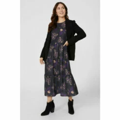 Mantaray Large Floral Printed Tiered Midi Dress For Female 10 Mantaray Large Floral Printed Tiered Midi Dress For Female -Cheap Mantaray Store unnamed file 3838