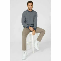 Maine Birdseye Crew Neck Jumper For Male -Cheap Mantaray Store unnamed file 3858