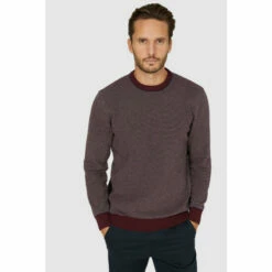 Maine Birdseye Crew Neck Jumper For Male -Cheap Mantaray Store unnamed file 3859