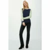 Mantaray Colour Block Striped Back Jumper For Female