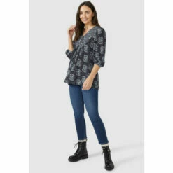 Mantaray Circle Floral Mix & Match Lace Trim Tunic For Female 12 Mantaray Circle Floral Mix & Match Lace Trim Tunic For Female -Cheap Mantaray Store unnamed file 3876