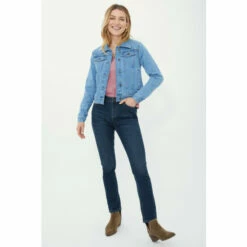 Mantaray Western Denim Jacket For Female