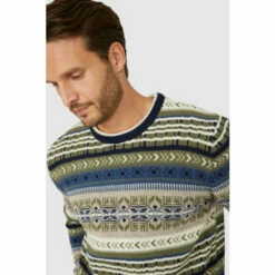 Mantaray Fairisle Crew Neck Jumper For Male -Cheap Mantaray Store unnamed file 3887