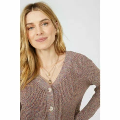 Mantaray Tweed Button V Neck Cotton Cardigan For Female 10 Mantaray Tweed Button V Neck Cotton Cardigan For Female -Cheap Mantaray Store unnamed file 3909