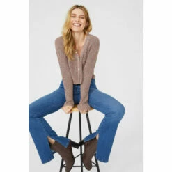 Mantaray Tweed Button V Neck Cotton Cardigan For Female 12 Mantaray Tweed Button V Neck Cotton Cardigan For Female -Cheap Mantaray Store unnamed file 3911