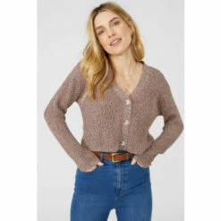 Mantaray Tweed Button V Neck Cotton Cardigan For Female 13 Mantaray Tweed Button V Neck Cotton Cardigan For Female -Cheap Mantaray Store unnamed file 3912