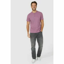 Mantaray Slub Grandad Collar T-shirt For Male -Cheap Mantaray Store unnamed file 3943