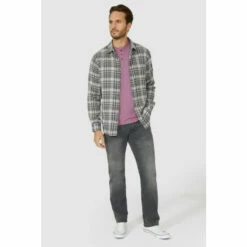 Mantaray Slub Grandad Collar T-shirt For Male -Cheap Mantaray Store unnamed file 3945