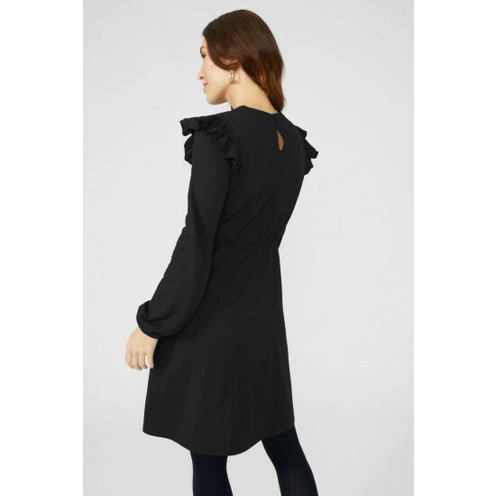 Mantaray Lace Jersey Insert Mini Dress For Female 4 Mantaray Lace Jersey Insert Mini Dress For Female - Image 4