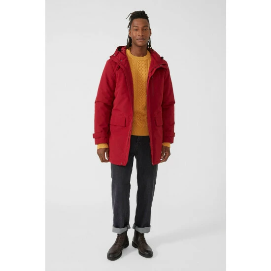 Mantaray Fleece Lined Padded Jacket For Male 8 Mantaray Fleece Lined Padded Jacket For Male - Image 8