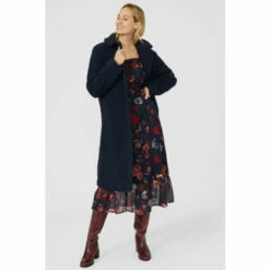 Mantaray Floral Print Square Neck Dobby Midi Dress For Female -Cheap Mantaray Store unnamed file 3972