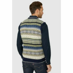 Mantaray Fairisle Tank Jumper For Male -Cheap Mantaray Store unnamed file 3983