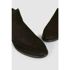 Mantaray Morris Suede Brogue Detail Chelsea Boot For Male -Cheap Mantaray Store unnamed file 4002