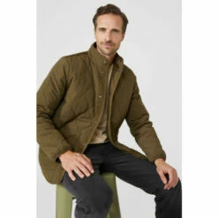 Mantaray Quilted Jacket For Male