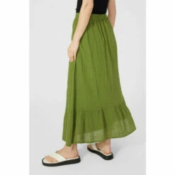 Mantaray Tiered Midi Skirt For Female -Cheap Mantaray Store unnamed file 4066